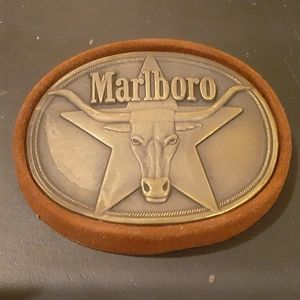 MARLBORO TOBACCO Collectible 1987 Solid Brass